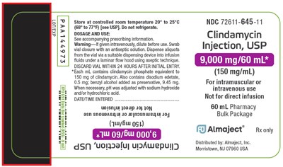 clindamycin-08.jpg PRINCIPAL DISPLAY PANEL - 60 mL Vial Label - clindamycin 08