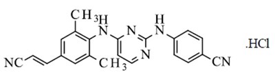 Rilpivirine-structure (Rilpivirine Structure)