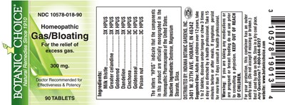 Image Of Label (Homeo Gas)