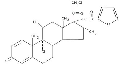 Structural Formula (Mometasonechemstructure)