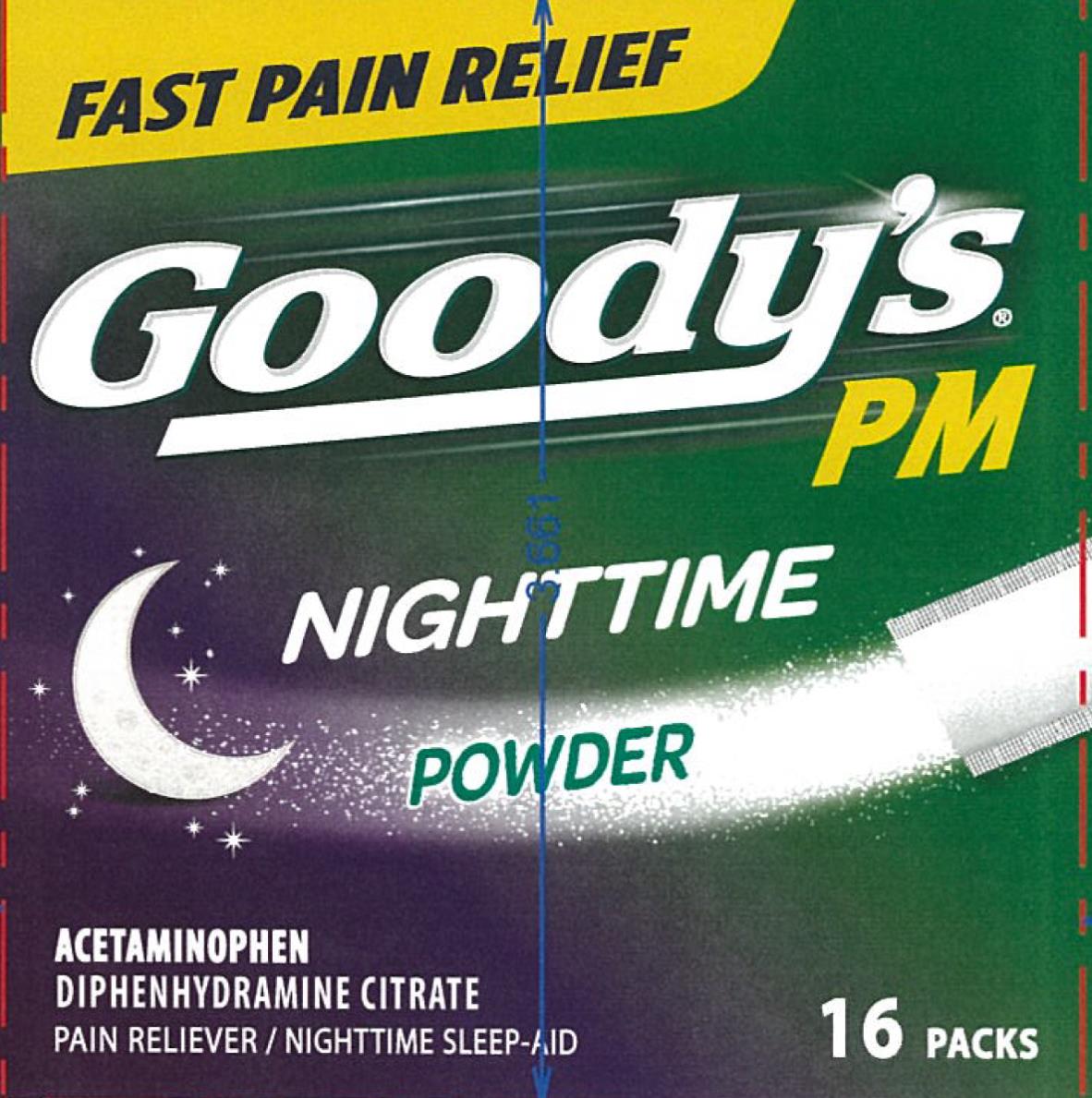 NDC 63029656 Goodys Pm Powder Oral Label Information Details, Usage & Precautions