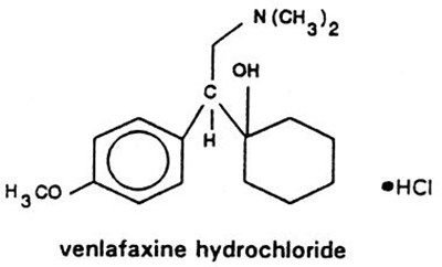 Structure - venlafaxine str