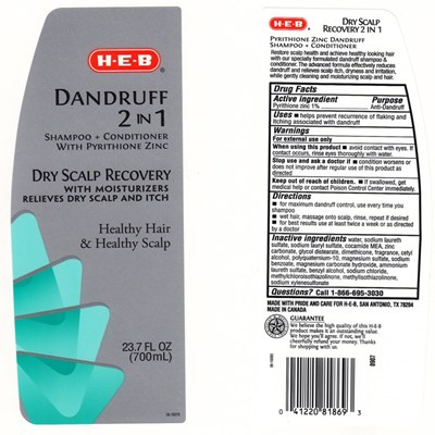24oz Front And Back Labels (Heb24)