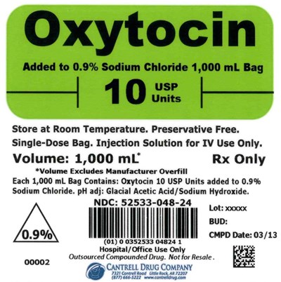 Preparation Label - 52533 048 24