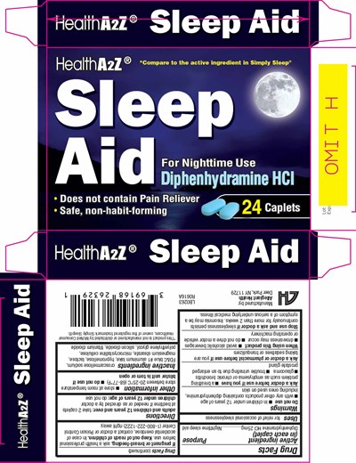 263   Health A2z Diphenhydramine HCl 25mg 1