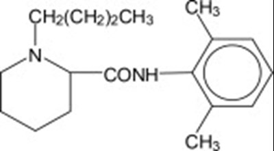 Structure Of Bupivacaine (Pos03 0001 01)