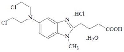 Chemical Structure - bendamustine str