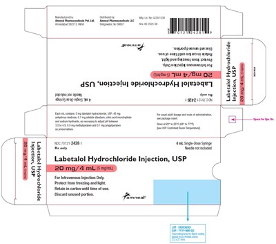 11 (Labetalol Hydrochloride Injection Pfs 7)