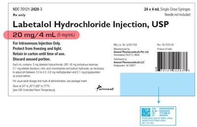 12 (Labetalol Hydrochloride Injection Pfs 8)