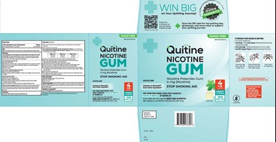 Nicotine Polacrilex (equal To 4 mg Nicotine) (Nicotine 4 mg Mint Coated Usp Gum 1)