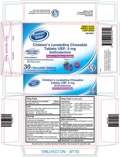 loratadine-01.jpg PRINCIPAL DISPLAY PANEL - 5 mg Blister Pack Carton - loratadine 01