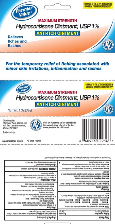 hydrocortisone ointment maximum strength 1