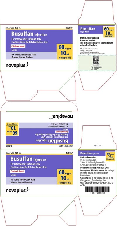 Principal Display Panel (Busulfan Injection 60 mg Carton)