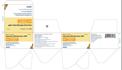 "image Description" (Sandoz Lido 40mg 2ml Car Lab)