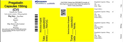 Pregabalin Capsules 150mg (Pregablin Capsules 100 Container 60)