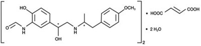 Formoterol Fumarate Dihydrate Structrual Formula (Image 02)