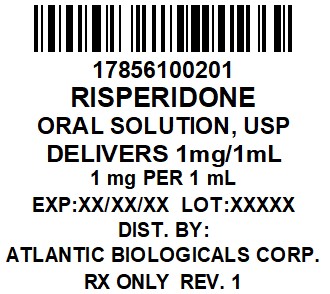 Resperin Risperidone Solution - Images NDC 17856-1002