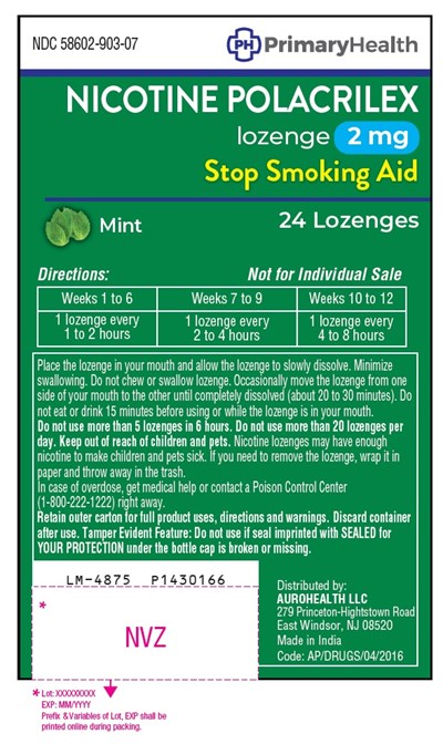 Package Label.principal Display Panel (2 mg (24 Lozenges, Container Label))