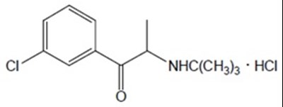 Structural Formula (Bupropion Hydrochloride)