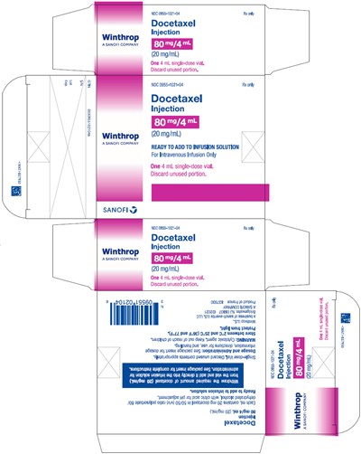 docetaxel-12.jpg PRINCIPAL DISPLAY PANEL - 4 mL Vial Carton - docetaxel 12