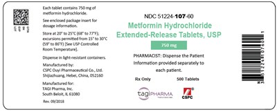 Principal Display Panel (750 mg Tablet Bottle Label)