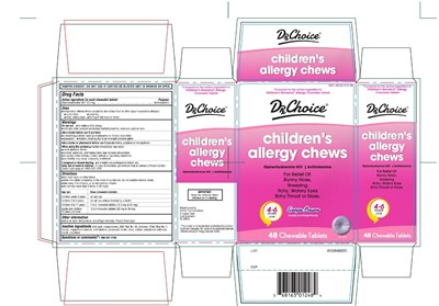 Drx Choice Children's Allergy Chews 48 Tablets (Childrens Allergy Melts Cherry 1)