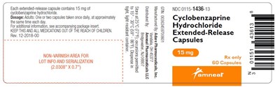 cyclobenzaprine hydrochloride extended release cap 8