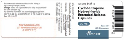cyclobenzaprine hydrochloride extended release cap 9