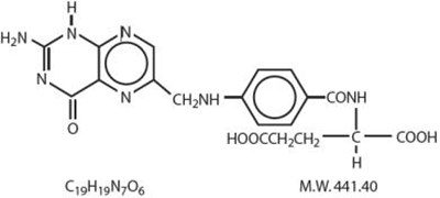 The Structural Formula Of Folic Acid. (Folic Acid 1mg Tablets 01)