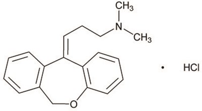 Structural Formula (Doxepin HCl Cream 5 Percent 1)