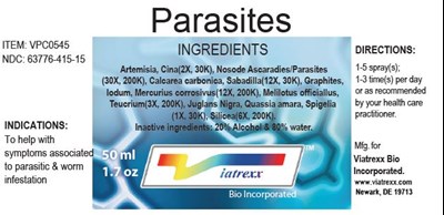 Parasiteslabel