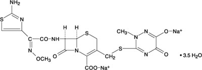 Chemical-structure (Ceftriaxone Vial 01)