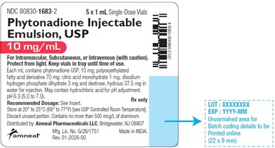 2 (Phytonadione Injectable Emulsion Vial 3)