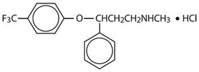 Chemical Structure - fluoxetine 01
