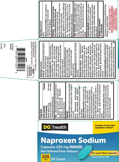 Naproxen Sodium 220 mg (naproxen 200 mg) (nsaid)* *nonsteroidal Anti-inflammatory Drug (Naproxen Sodium 220 mg Softgels Pur 1)