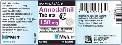 image-03.jpg Armodafinil Tablets 150 mg Bottle Label - image 03