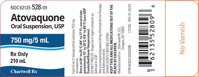 "image Description" (Atovaquone Oral Suspension Usp 210ml Bottle Label)
