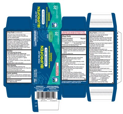 ibuprofen-fig2.jpg PACKAGE LABEL-PRINCIPAL DISPLAY PANEL - 200 mg (40 Capsules Container Carton) - ibuprofen fig2