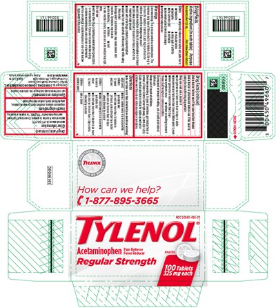 Principal Display Panel (Tylenol 01)