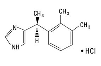Structural Formula - dexmedetomidine hydrochloride injection 1