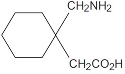 gabapentin-str.jpg Chemical Structure - gabapentin str