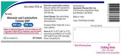 abalami-fig1.jpg PACKAGE LABEL-PRINCIPAL DISPLAY PANEL – 600 mg/300 mg (30 Tablets Container) - abalami fig1