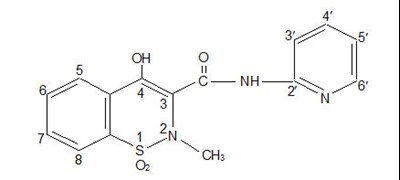 Chemical Structure - feldene 01