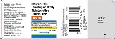 30 Tablets (Lamotrigine 200mg Bottle)