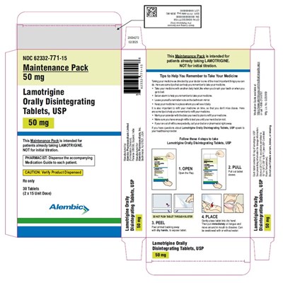 30 Tablets (Lamotrigine 50mg Carton)
