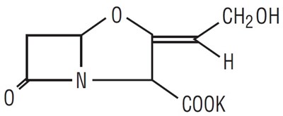 Clavulanate Potassium Chemical Structure (Amoxiclav Str2)