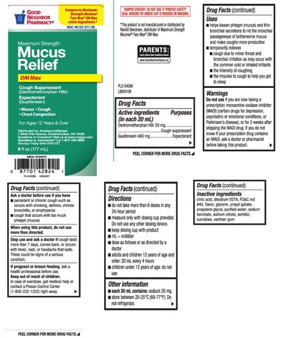 mucus-relief-dm-maximum-strength-liquid-1.jpg Dextromethorphan HBr 20 mg Guaifenesin 400 mg - mucus relief dm maximum strength liquid 1