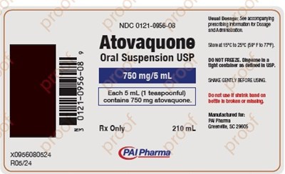 Atovaquone Oral Suspension-750 mg/5ml-label (Atovaquone Os 2)