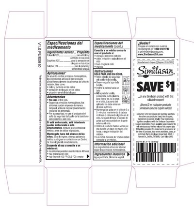 Principal Display Panelndc 59262-278-11similasanswimmer’s Ear Reliefear Drops10 mL/ 0.33 Fl Oz (Swimmers Ear Relief 02)