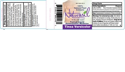 Naturasil Tinea Versicolor 15 mL Bottle Label (Tinea Versicolor 15mlbottlelabel)